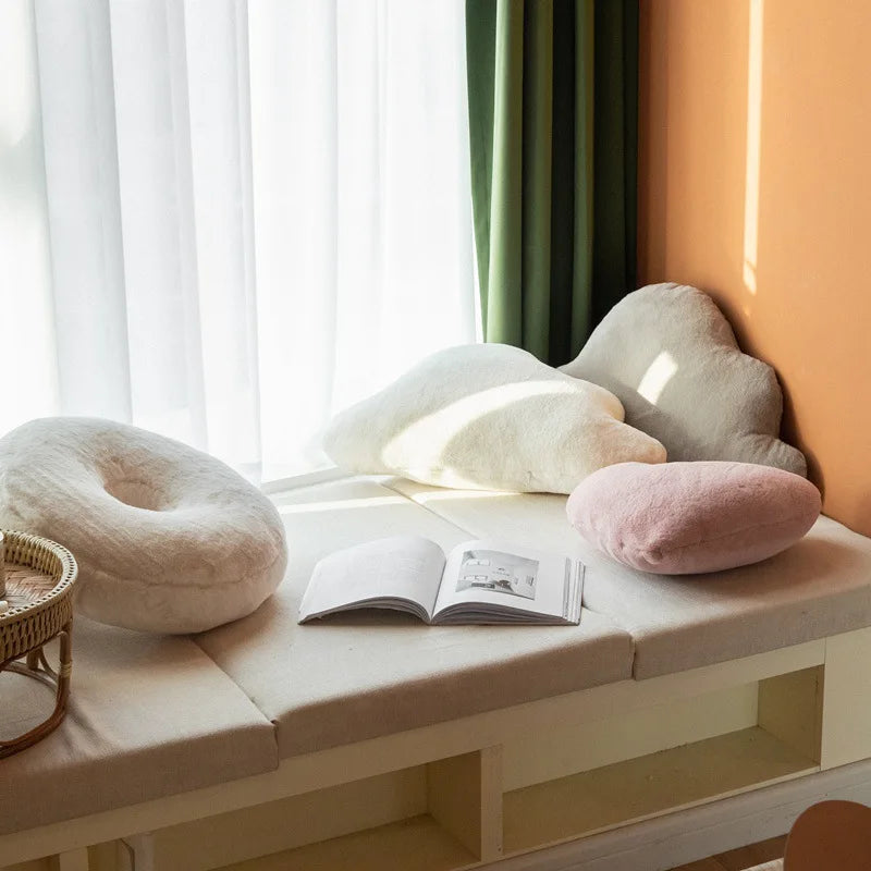 Afralia™ Soft Cloud Pillow for Kids - Cute Plush Bed Decorative Cushion