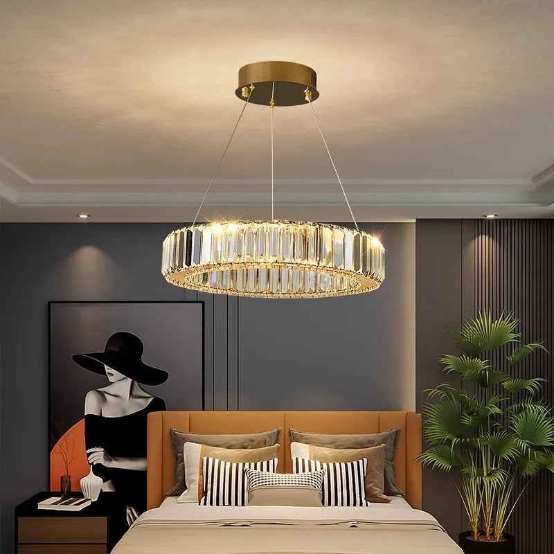 Afralia™ Modern LED Chandeliers for Living & Dining Room Lighting