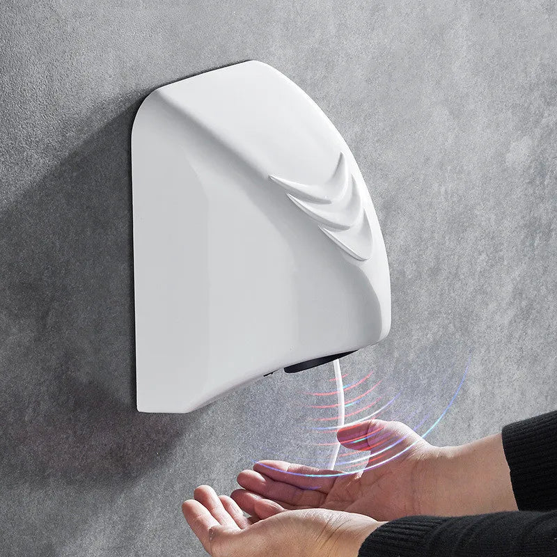 Afralia™ Automatic Hand Dryer | Wall Mounted Sensor | Bathroom Hot Air Device