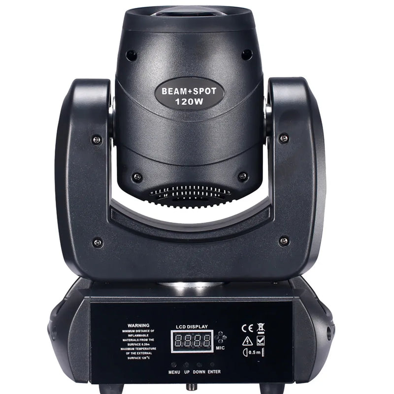 Afralia™ 120W LED Moving Head Light Beam Spot Wash Gobo 8 Face Roto Prism