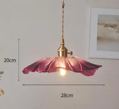 Afralia™ Blue Glass Pendant Lights - Bedroom Dinning Living Room Fixtures