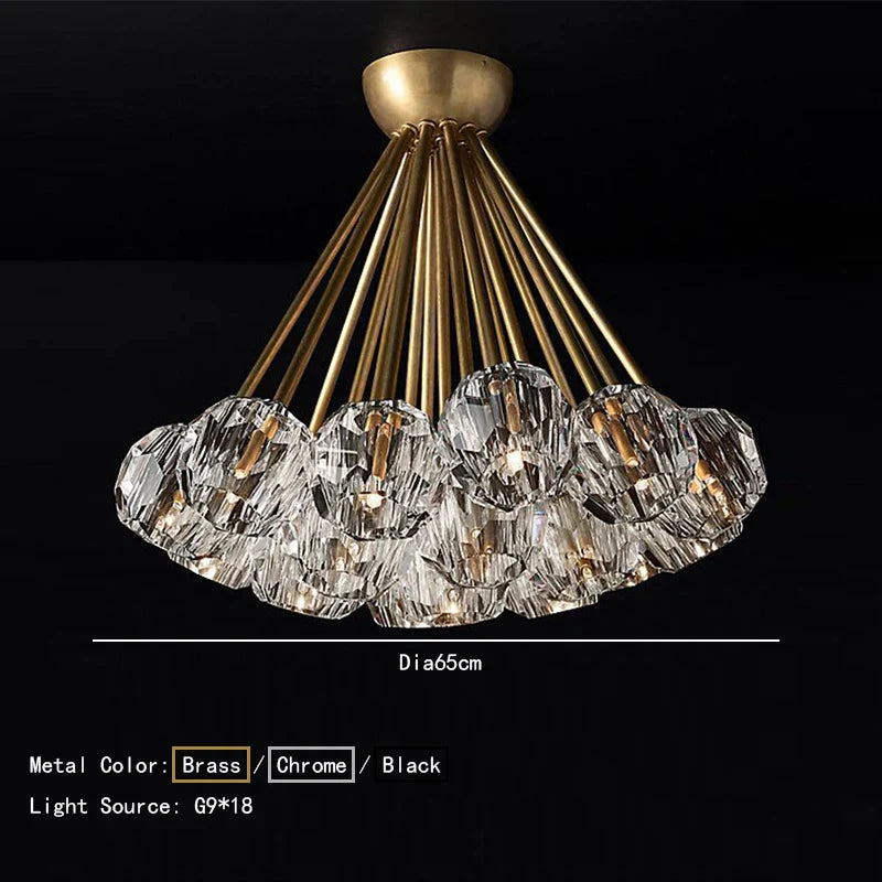 Afralia™ Crystal Gold Chandelier: Luxury Lighting Fixture for Kitchen, Modern Design & High-Quality Craftsmanship
