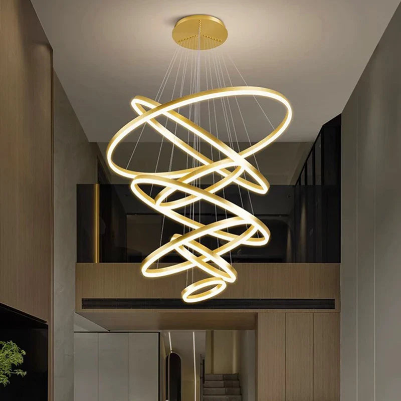 Afralia™ Nordic Dining Room Pendant Light Chandelier for Indoor Living Room Decor
