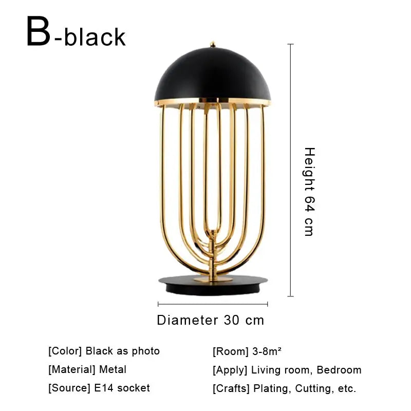 Afralia™ Nordic Fabric Table Lamp - Modern Home Desk Light Fixture