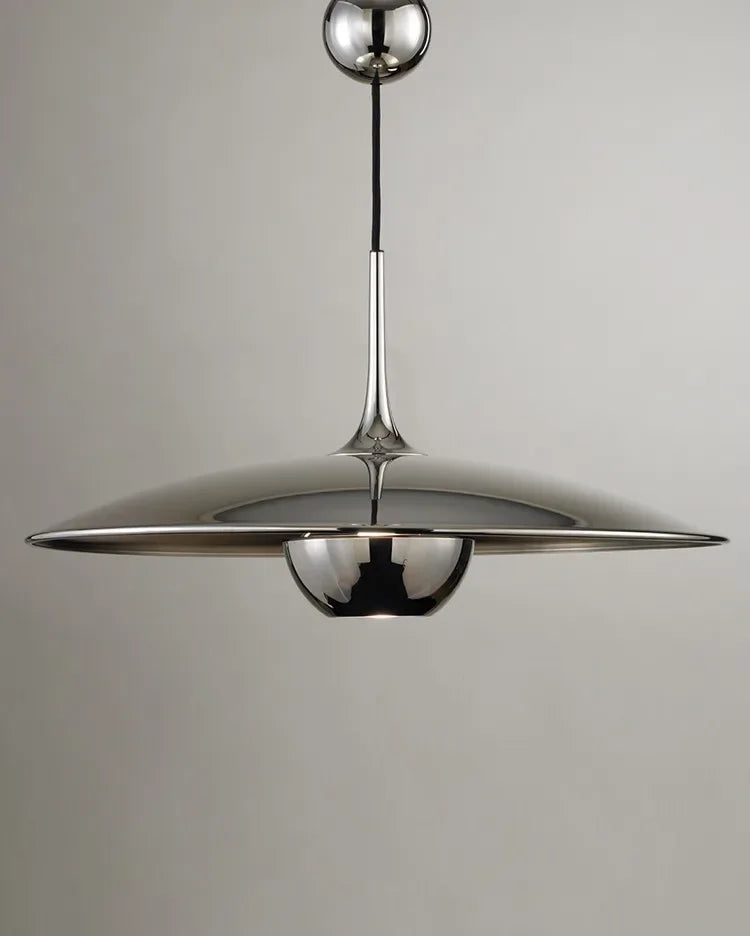 Afralia™ UFO Pendant Light: Adjustable Height, Restaurant Style, Unique Design