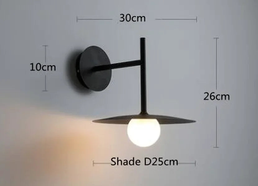 Afralia™ Nordic LED Wall Lights Modern Bedroom Fixture Indoor Lamp