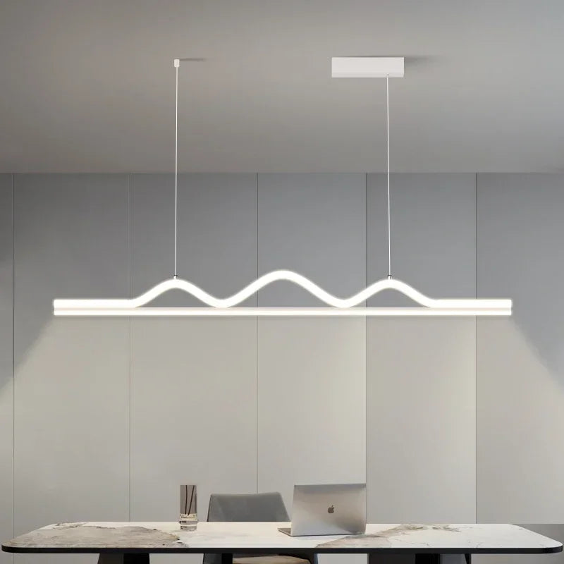 Afralia™ Modern LED Pendant Light for Dining Table Kitchen Home Decor Lighting