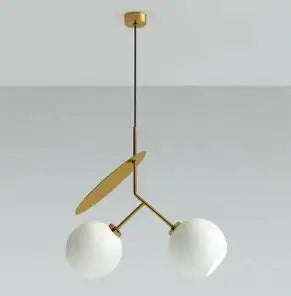 Afralia™ Cherry Glass Pendant Lights: Nordic Red/White Lamp for Home Decor & Lighting