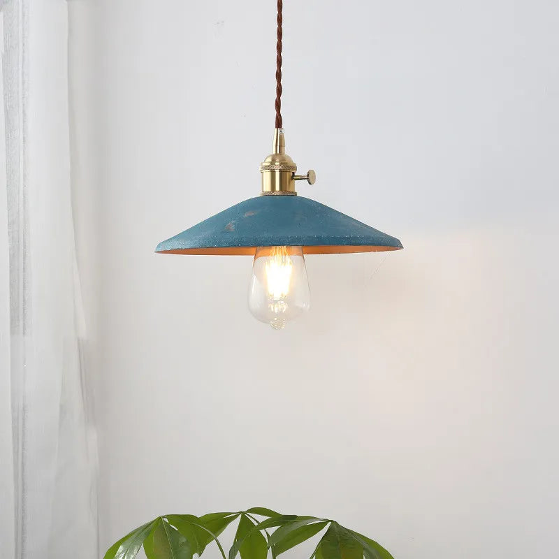 Afralia™ Retro Iron LED Pendant Lights for Home Decor, Restaurant, Bedroom, Living Room