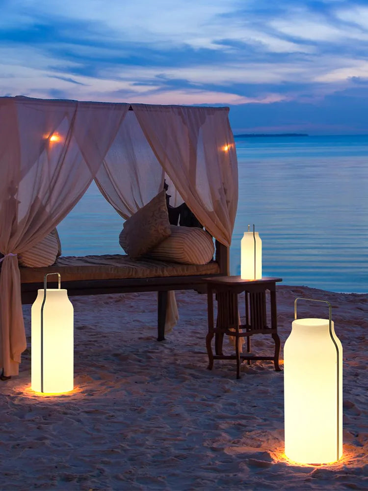 Afralia™ LED Stainless Steel Outdoor Lawn Light: Waterproof, Portable, & Atmosphere-Enhancing.