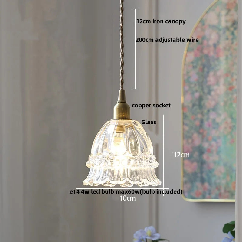 Afralia™ Walnut Wood Pink LED Pendant Lamp - Modern Nordic Hanging Light Fixture