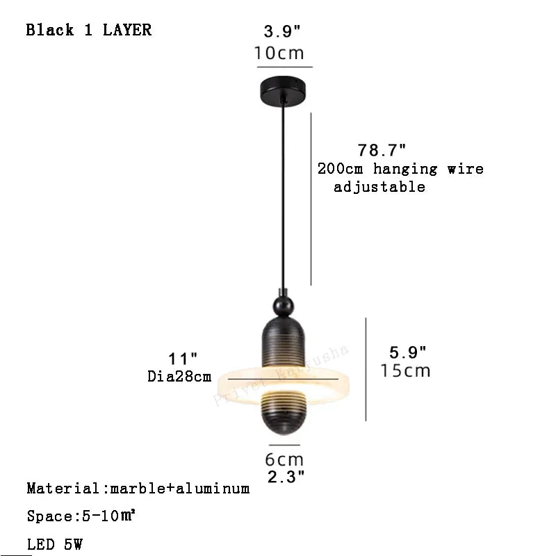 Afralia™ Marble Ball Pendant: Modern, Dimmable LED for Dining Table & Kitchen Island
