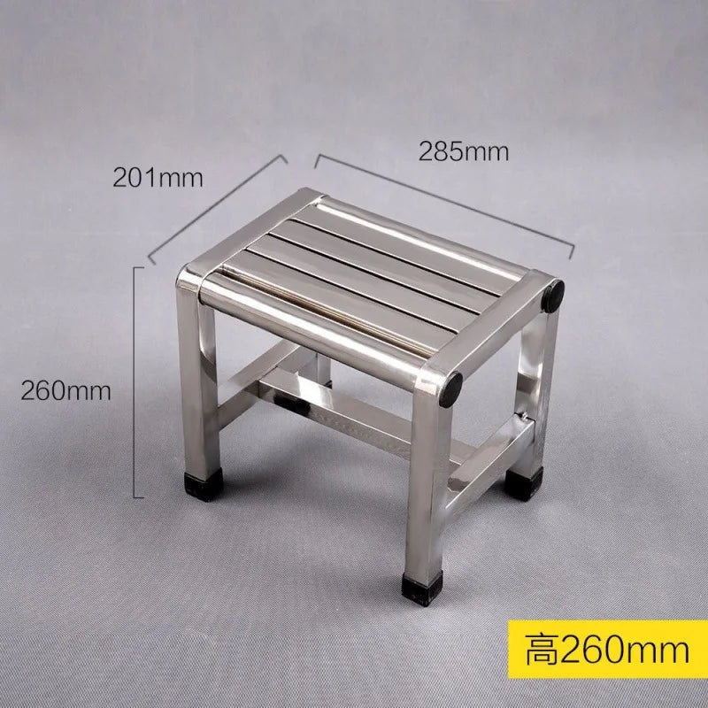 Afralia™ Metal Vanity Chair: Postmodern Salon Storage Stool for Home Furniture