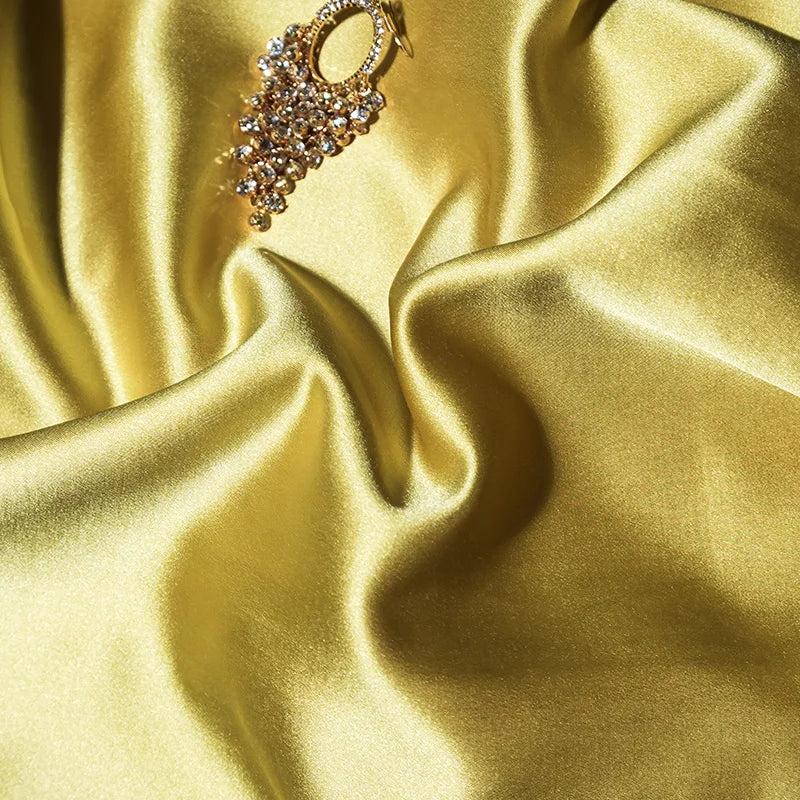 Afralia™ 200S Embroidery Egyptian Cotton Bedding Set: Queen King Linens, Sheet Duvet Pillowcase