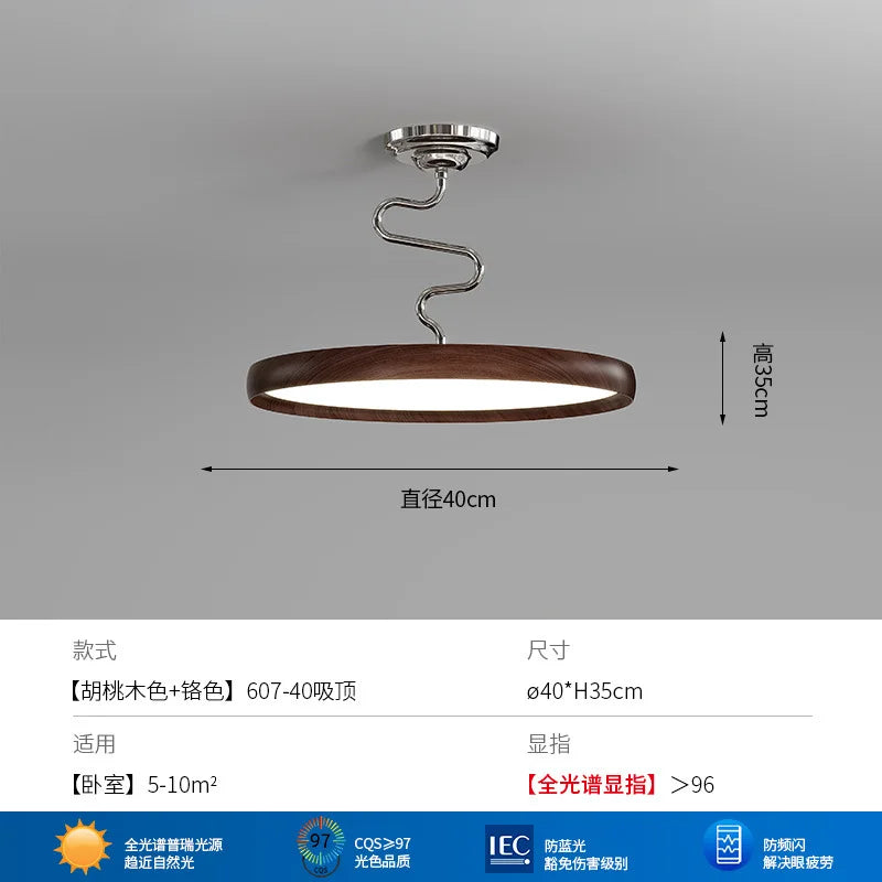 Afralia™ Cream Style Aluminum LED Chandelier for Nordic Home Decor