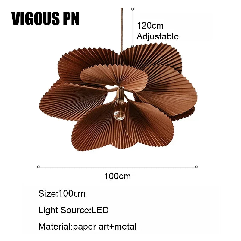 Afralia™ Handmade Floral Chandelier for Home Decor & Hospitality Lighting