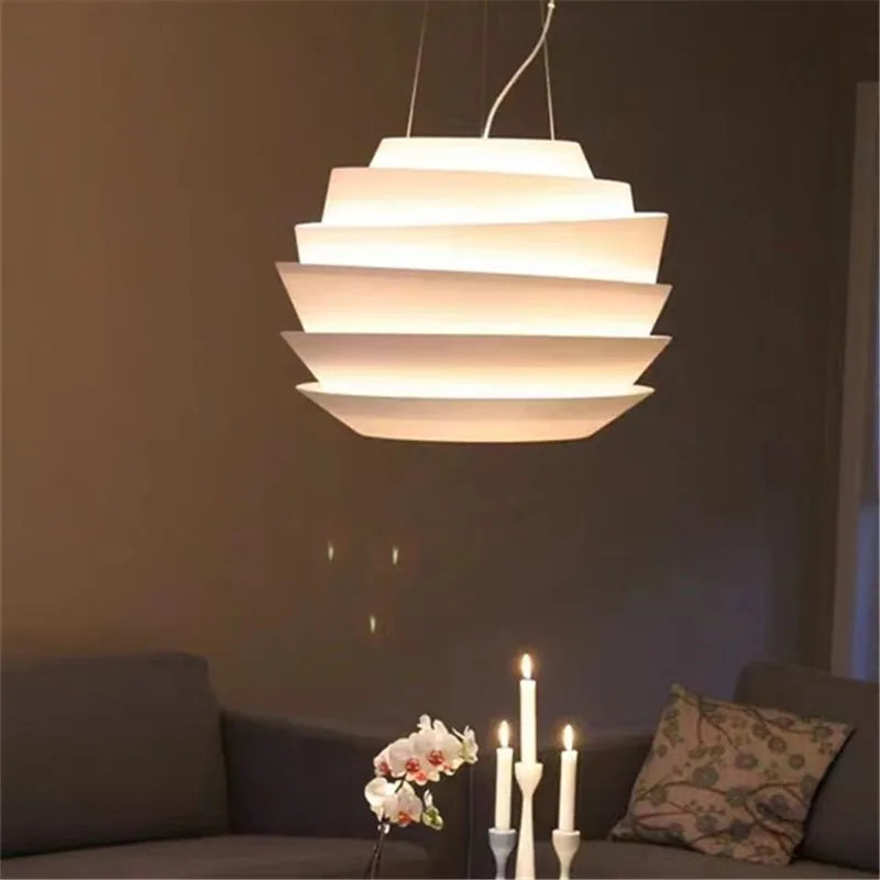 Afralia™ Le Soleil Pendant Lamp: Nordic Style Retro Decor Light for Home, Bedside, or Restaurant