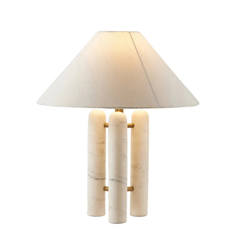 Afralia™ Nordic Marble Table Lamp - Modern Light Luxury Design for Living Room & Bedroom