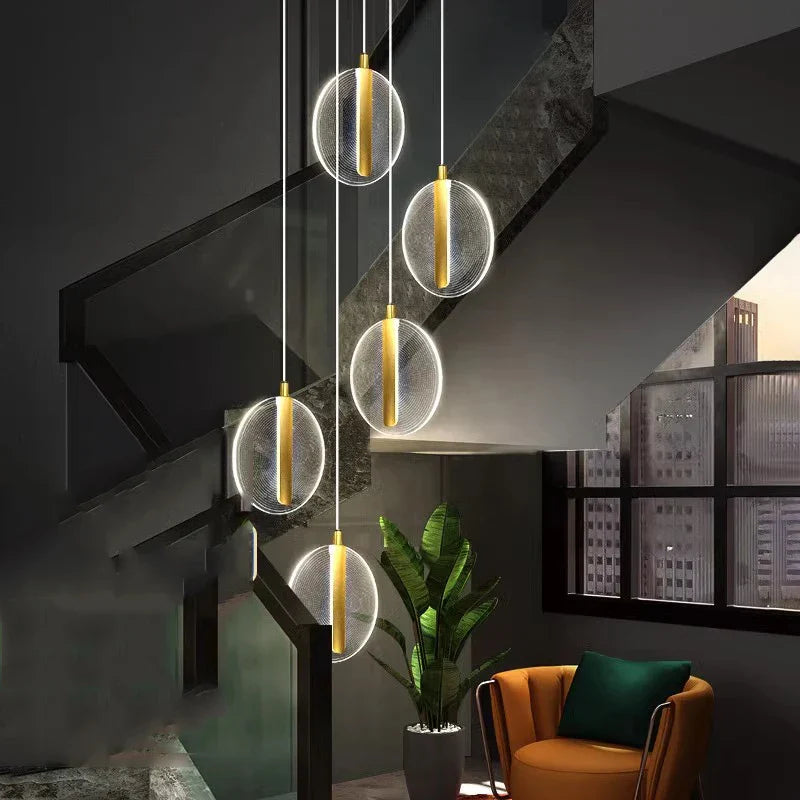 Afralia™ Nordic Dining Room Pendant Light Chandelier for Indoor Living Room Decor