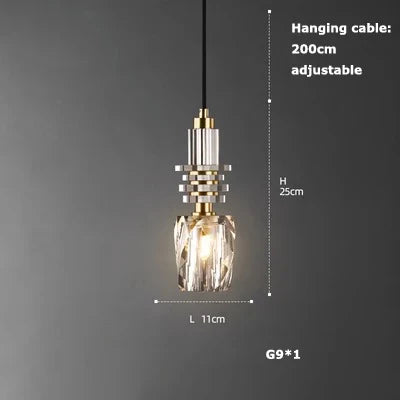 Afralia™ Art Deco LED Glass Ceiling Chandelier Pendant Light - Vintage American Style