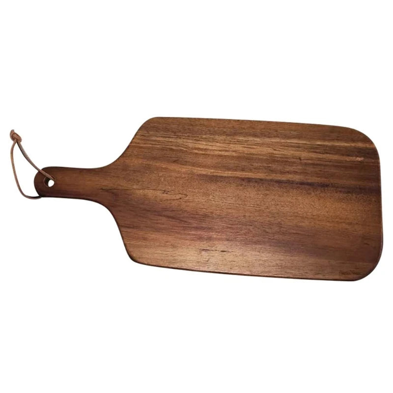 Afralia™ Acacia Wooden Chopping Block - Versatile Kitchen Cutting Board