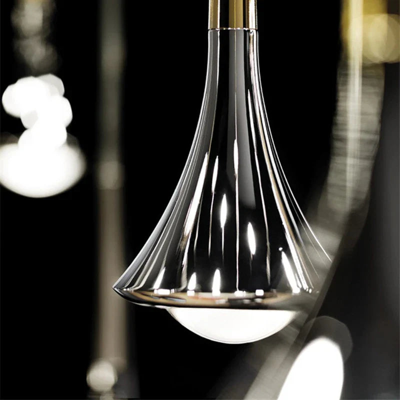 Afralia™ Nordic Stair LED Pendant Light: Italian Villa Bar Living Room Lamp