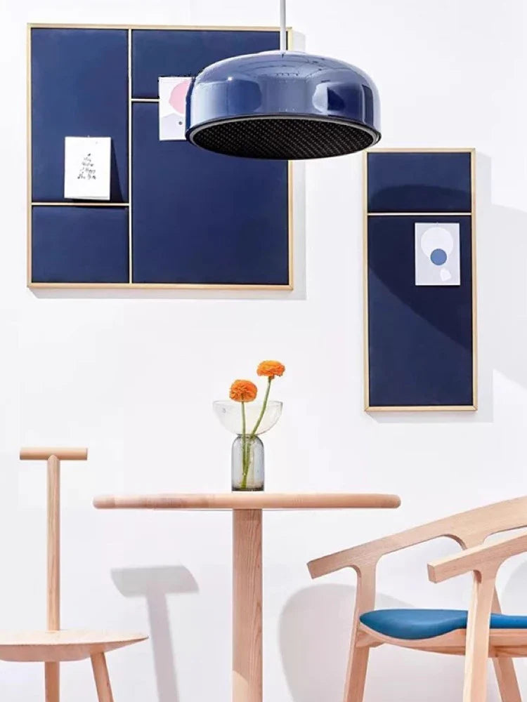 Afralia™ Seated Podgy Pendant Lamps: Nordic Yellow Minimalist Unique Lighting for Dining Room