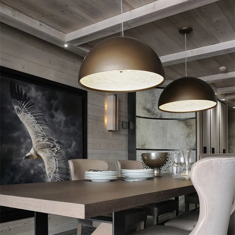 Afralia™ Skygarden Pendant Lamp: Minimalist Resin Design Replica for Bedroom, Kitchen, and Dining Room