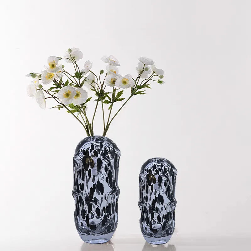 Afralia™ Wave Point Glass Vase Flowerpot Terrarium Decoration