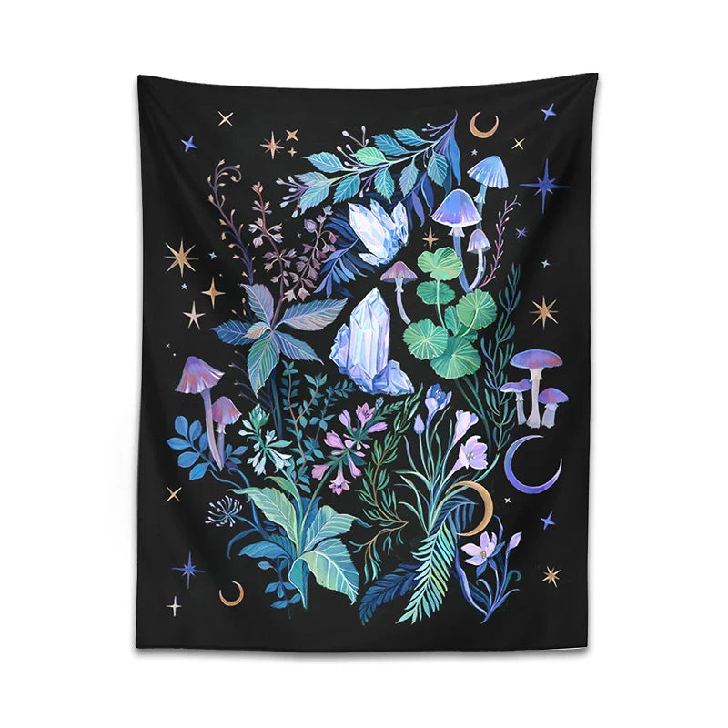 Afralia™ Magical Gardens Wall Tapestry for Bedroom, Dorm & Living Room Decor