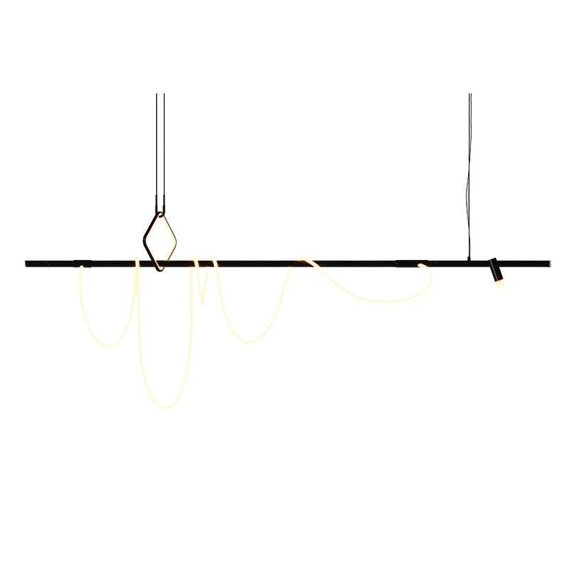 Afralia™ LED Chandelier Lighting for Modern Home Decor - Designer Lustre Hanging Lamps