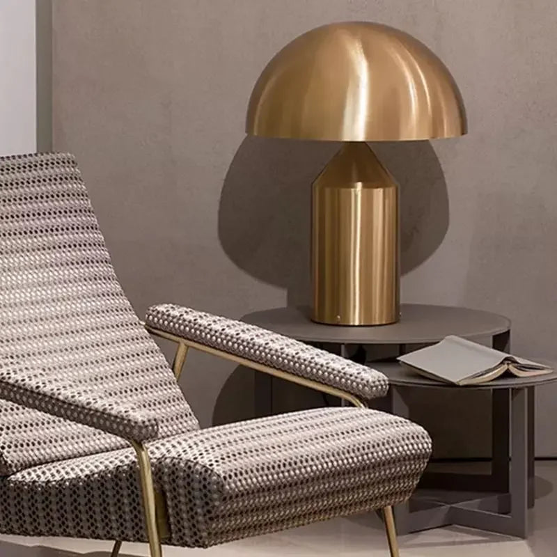 Afralia™ Iron Table Lamp: Nordic Design LED Desk Light for Bedroom Décor