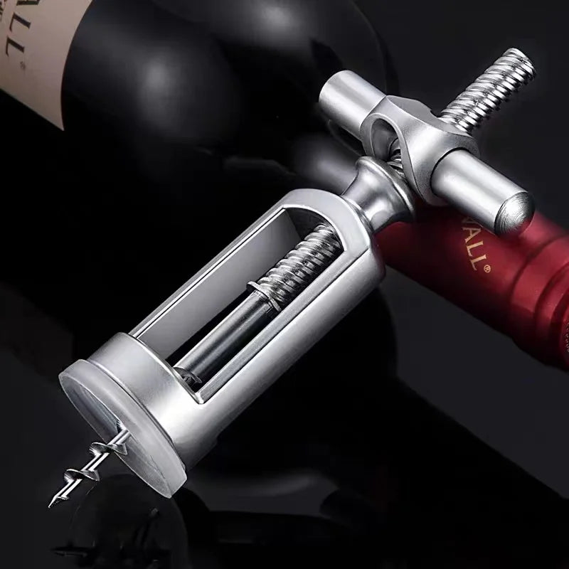 Afralia™ Vintage Leveraged Corkscrew Wine Opener - Premium Bar Tool for Effortless Opening