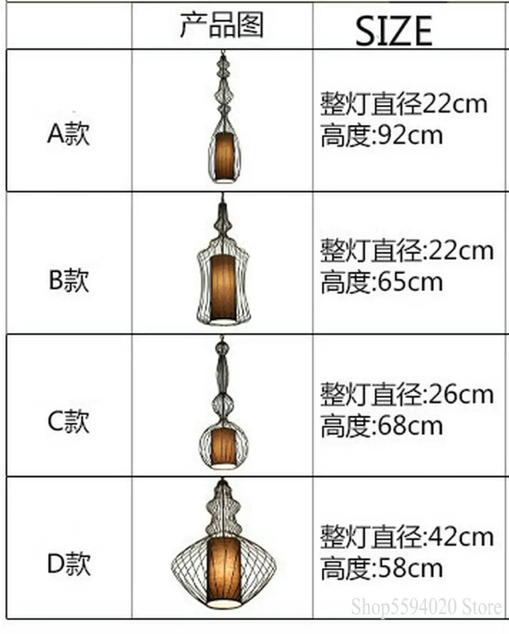 Afralia™ Vintage Birdcage Pendant Lamp for Home Decoration