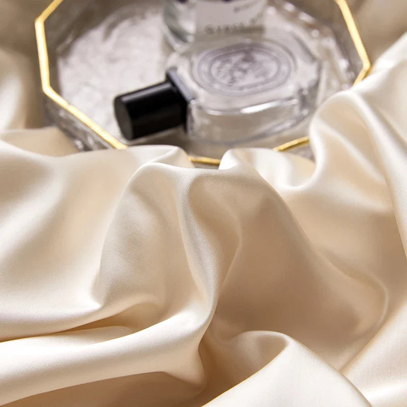 Afralia™ Lace Silk Cotton Luxury French Wedding Bedding Set for Chic Princess Bedrooms