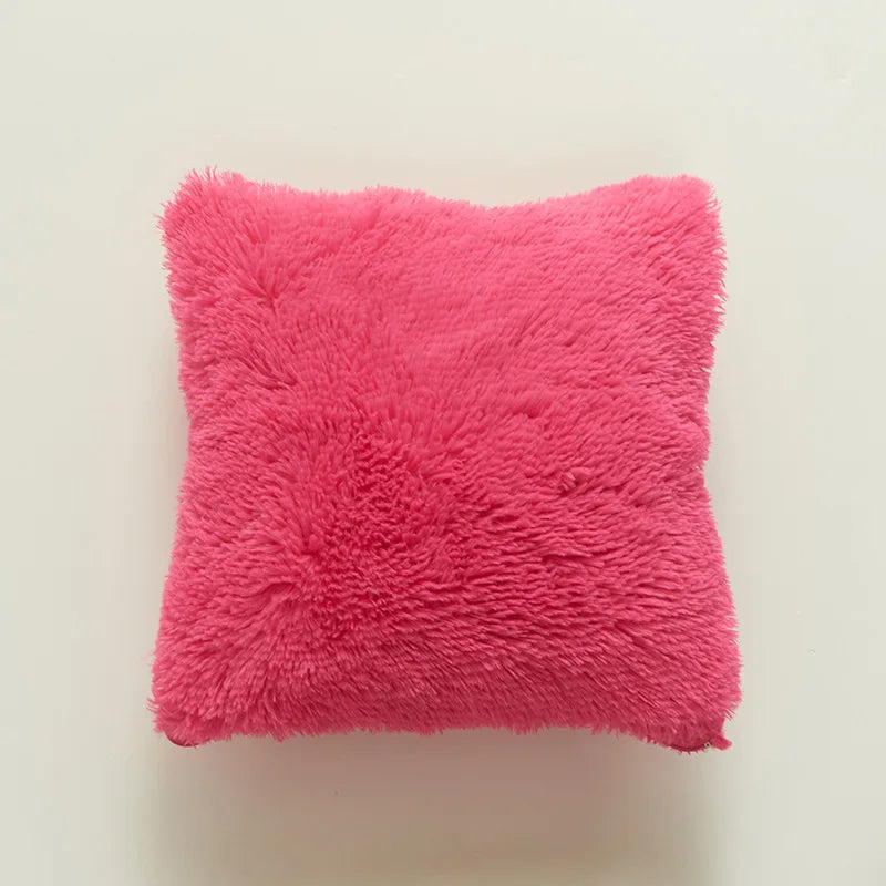 Afralia™ Sea Lion Velvet Body Pillow: Cozy Faux Fur Sofa Decor, 43x43cm Size