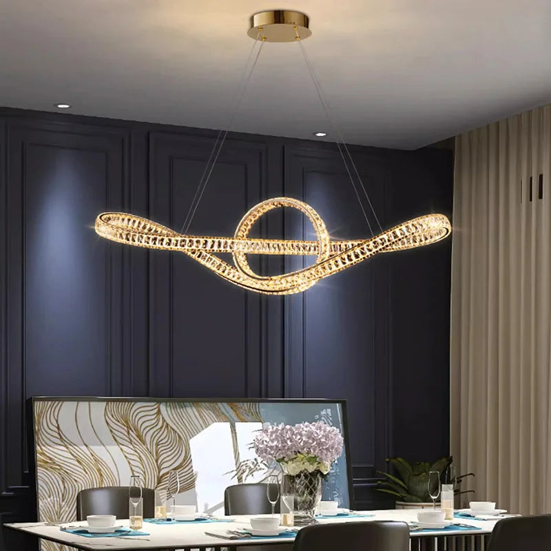 Afralia™ Modern Pendant Chandeliers for Dining Room Lighting