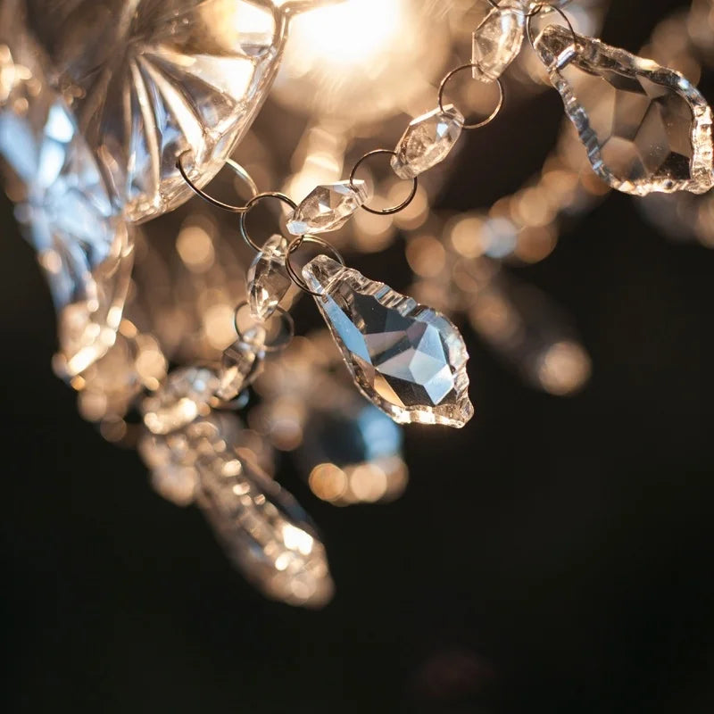Afralia™ Crystal Glass LED Pendant Lights for Modern Spaces