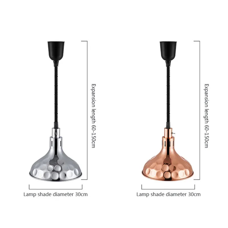 Afralia™ Food Electric Heating Pendant Light - Stylish Chandelier for Kitchen Restaurants