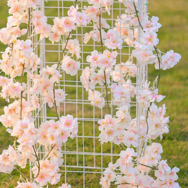 Afralia™ Artificial Sakura Flowers Vine for Wedding Garden Decor