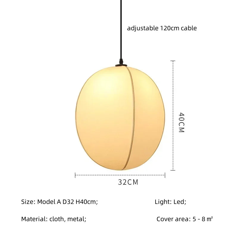 Afralia™ Minimalist Wabi Sabi Nordic Pendant Light for Dining Room and Bar