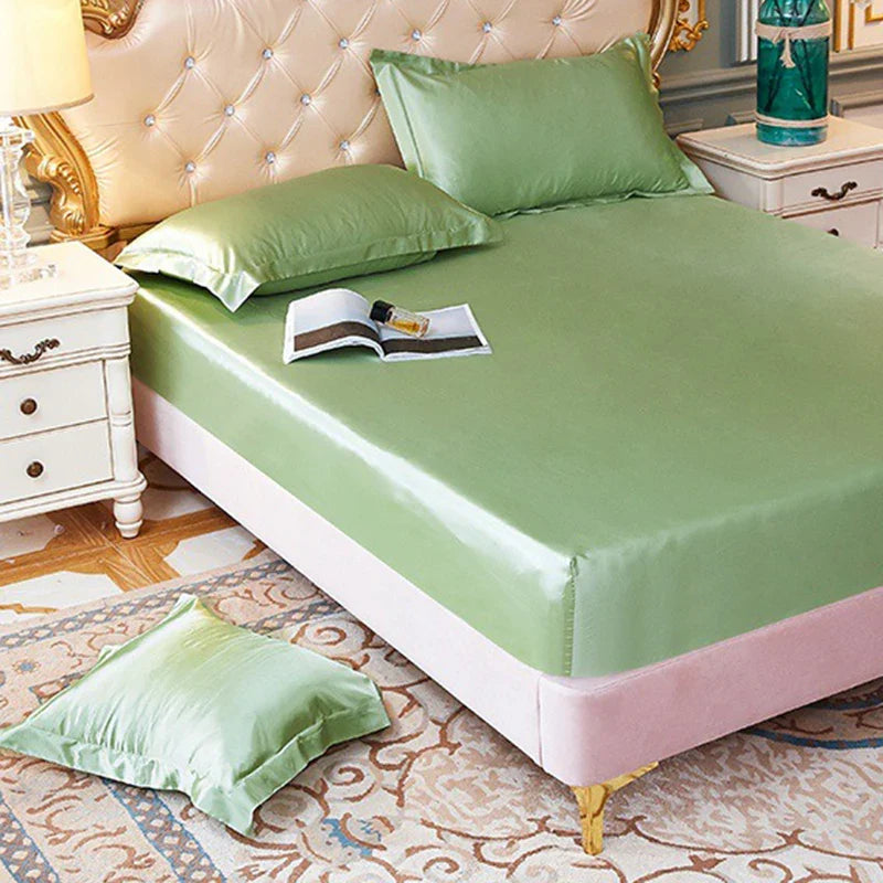 Afralia™ Satin Silk Pillowcase: Smooth & Skin-Friendly Solid Color Cover