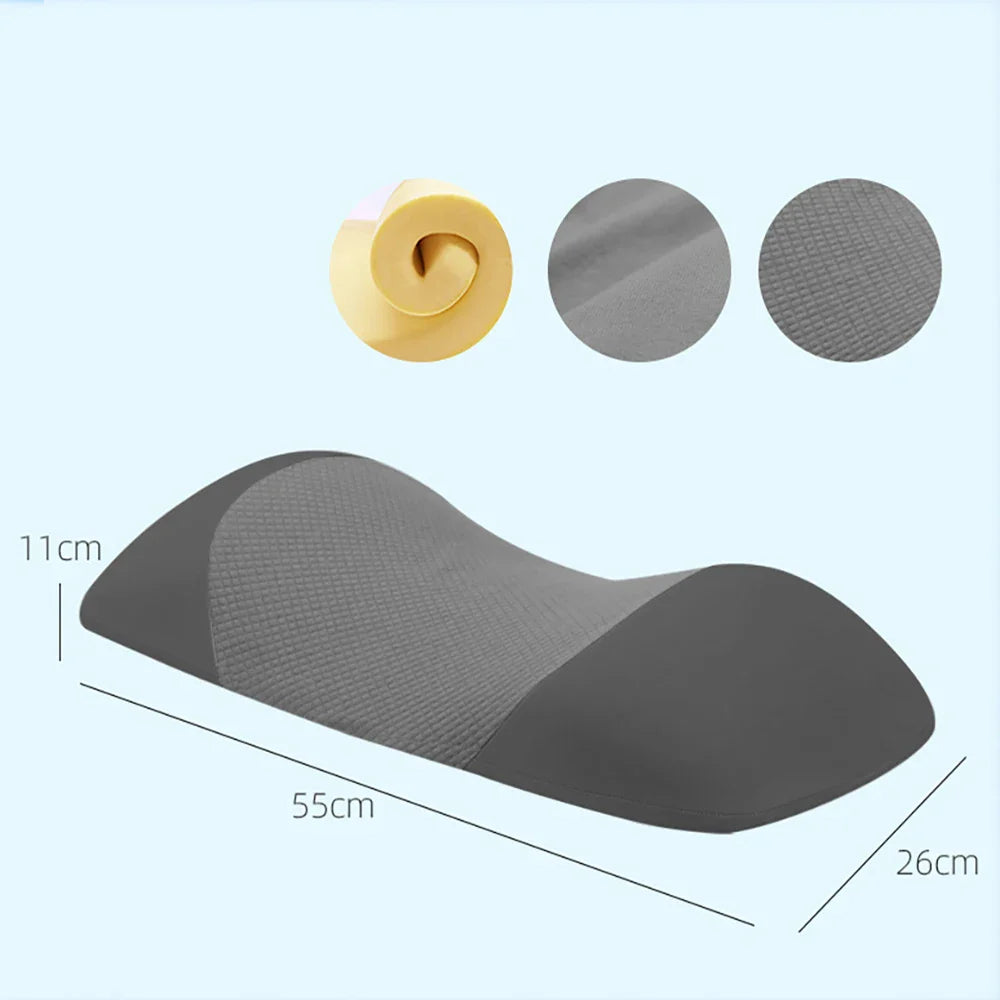 Afralia™ Lumbar Support Memory Foam Pillow for Back Muscle Relaxation