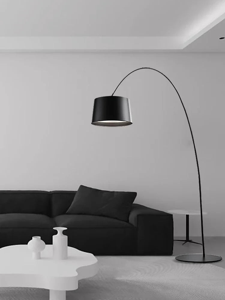 Afralia™ Modern Vertical LED Floor Lamp: Minimalist Nordic Design for Home Decor Lighting