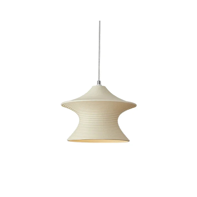 Afralia™ Wabi Sabi Cream Wind Chandelier: Minimalist LED Pendant Light for Home Decor