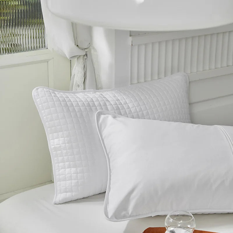 Afralia™ Cotton Pillowcase Shield for Sweat Protection and Breathable Comfort