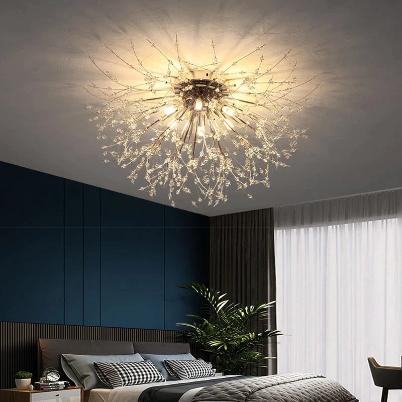 Afralia™ Firefly LED Chandelier for Living Bedroom Dining Room Lighting