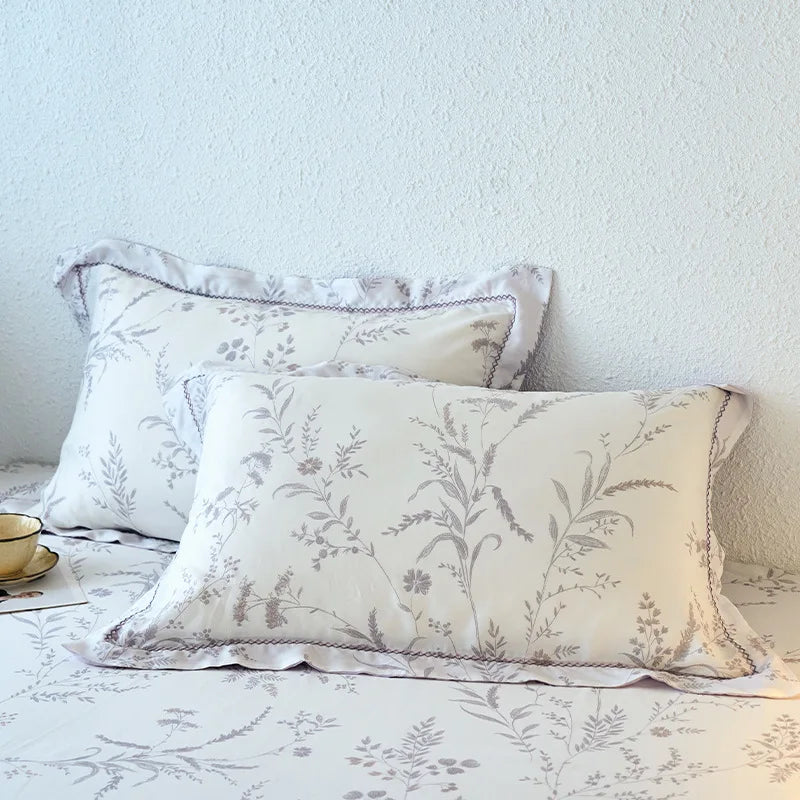 Afralia™ Luxury Silk Printed Pillowcase in High-Quality Lyocell Fiber