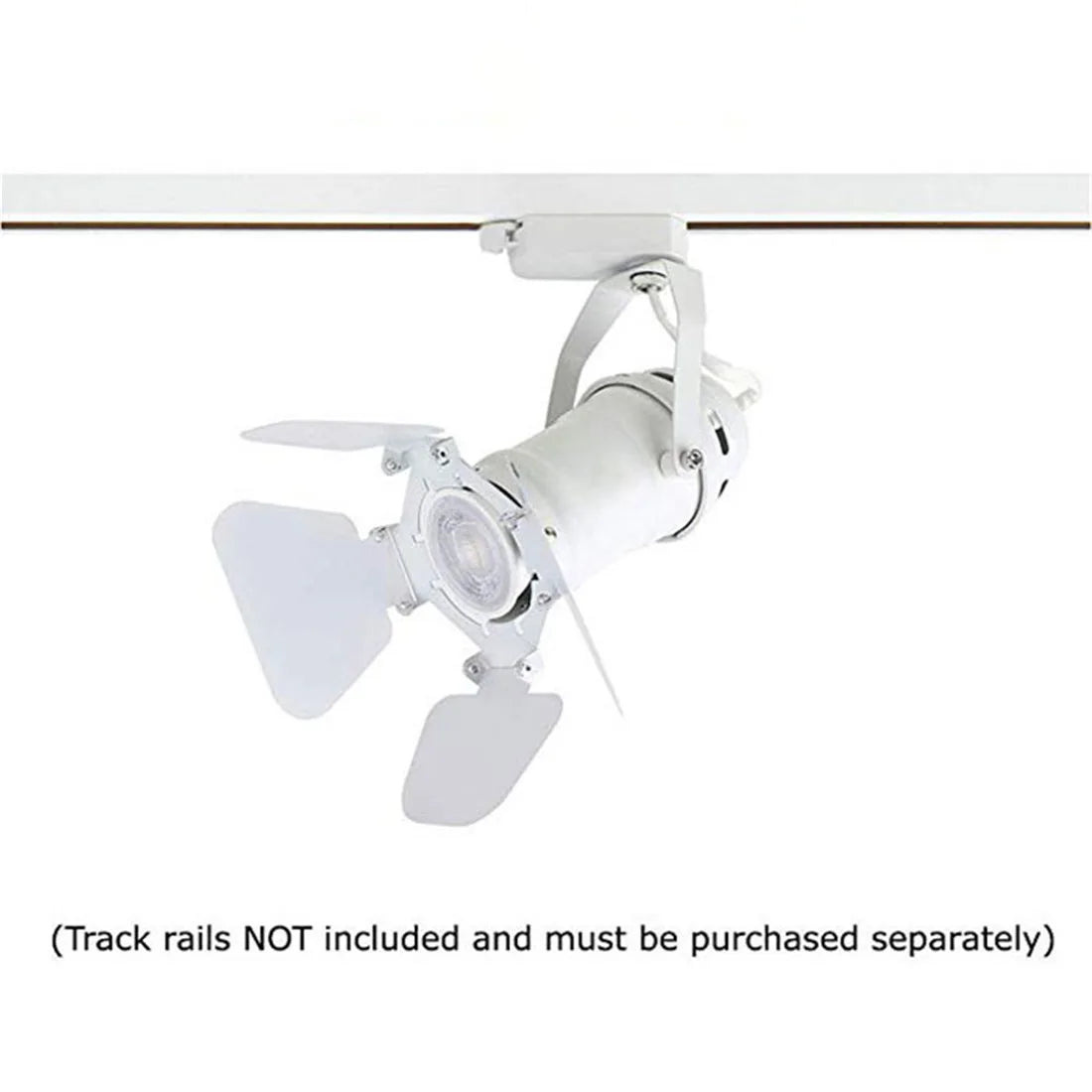 Afralia™ Artwork LED Track Lighting Fixture: Vintage Industrial Design, Adjustable Spotlights