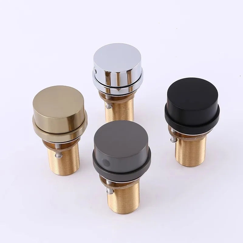 Afralia™ Brushed Gold Widespread Basin Faucet - Two Hole Bathroom Sink Tap